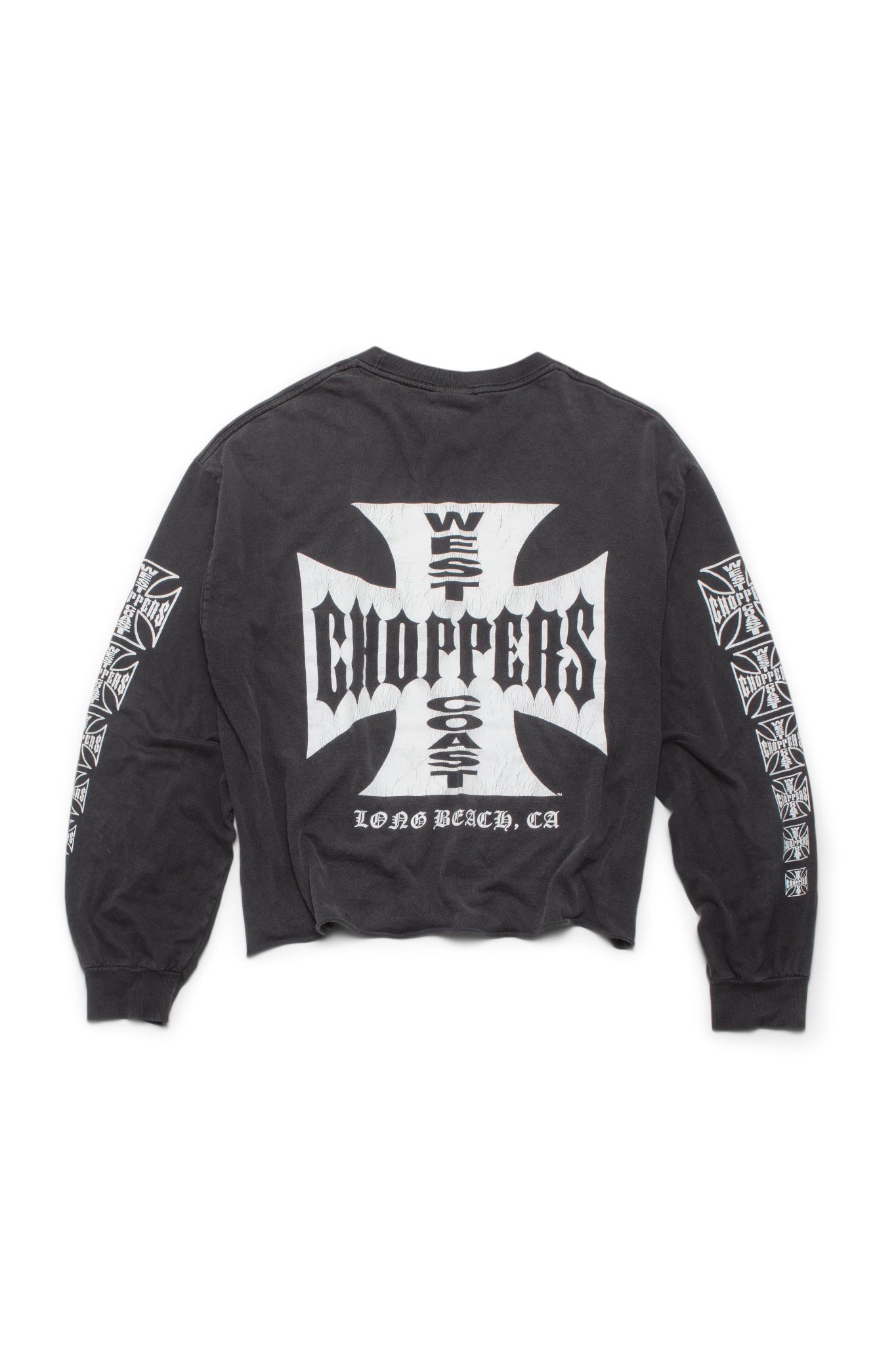 Vintage West Coast Choppers Long Sleeve Black Shirt - Xia Office