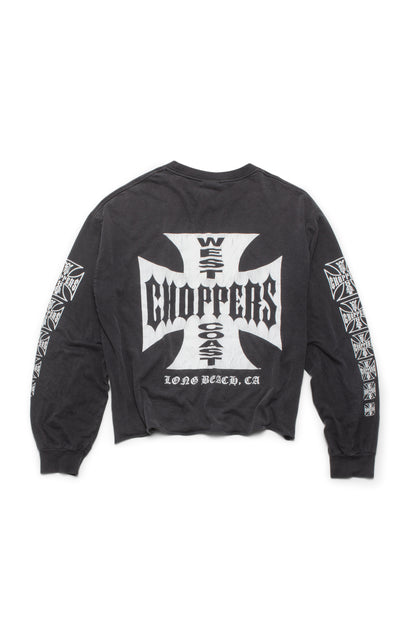 Vintage West Coast Choppers Long Sleeve Black Shirt - Xia Office