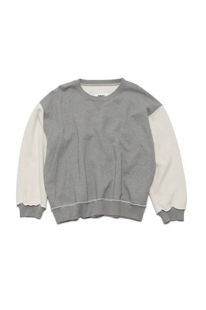 MM6 Maison Margiela Colorblock Pattern Crew Neck Pullover - Xia Office