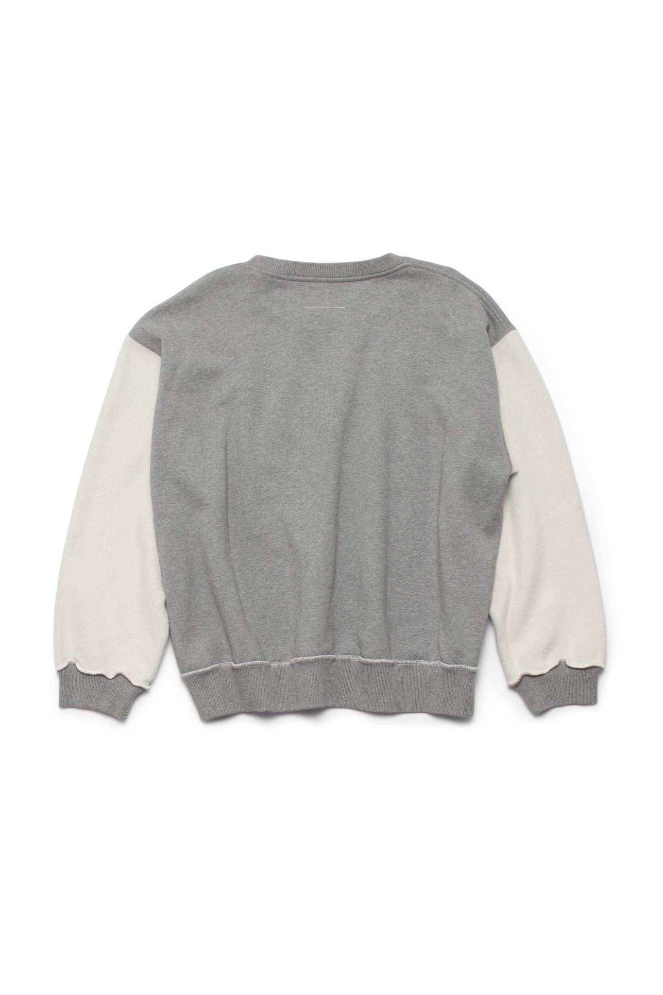 MM6 Maison Margiela Colorblock Pattern Crew Neck Pullover - Xia Office