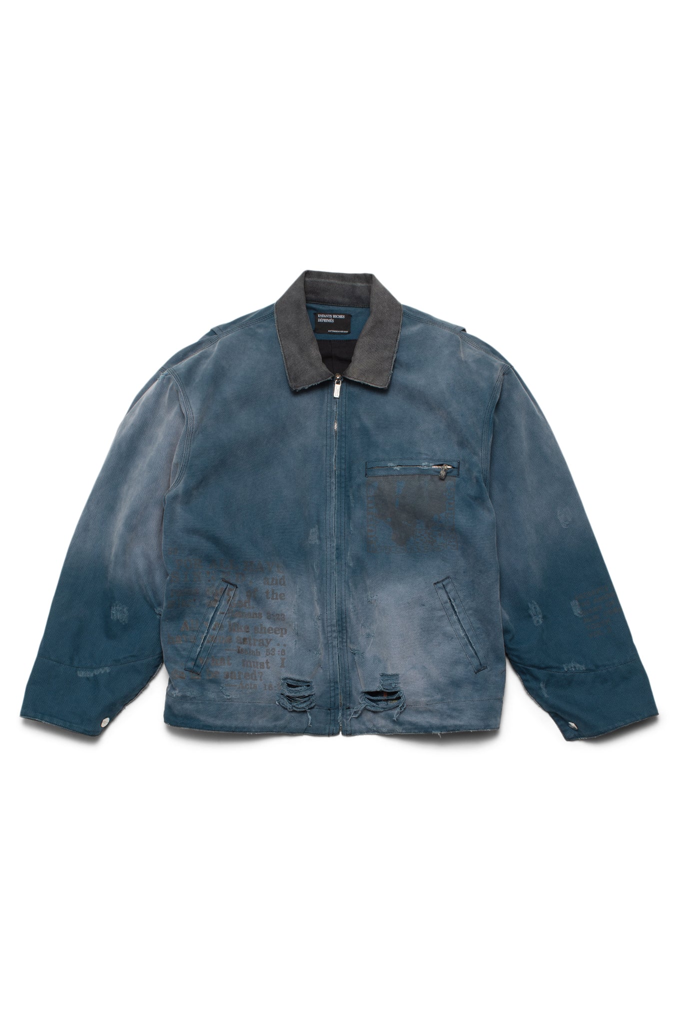 Enfants Riches Déprimés Distressed Work Jacket - Xia Office