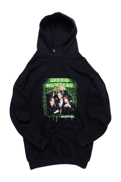 Balenciaga 2018 Graphic Print Speedhunters Hoodie - Xia Office