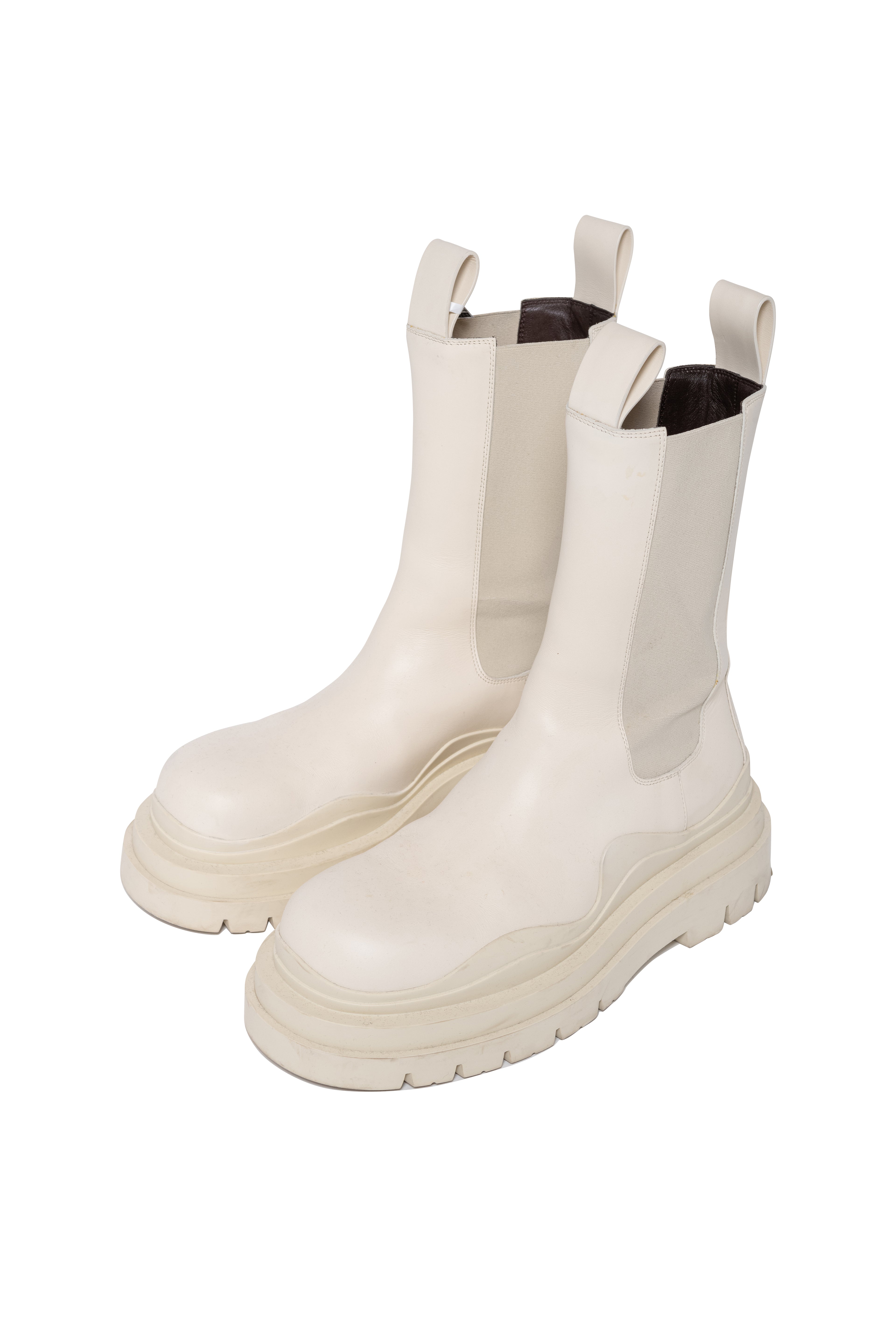 Bottega Veneta Tier Leather Chelsea Boots - Xia Office