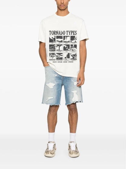CEEC Tornado Type T-shirt in White - Xia Office