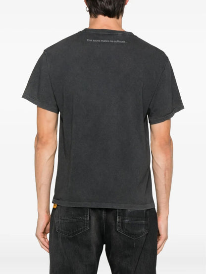 CEEC Chock T-shirt in Washed Black - Xia Office