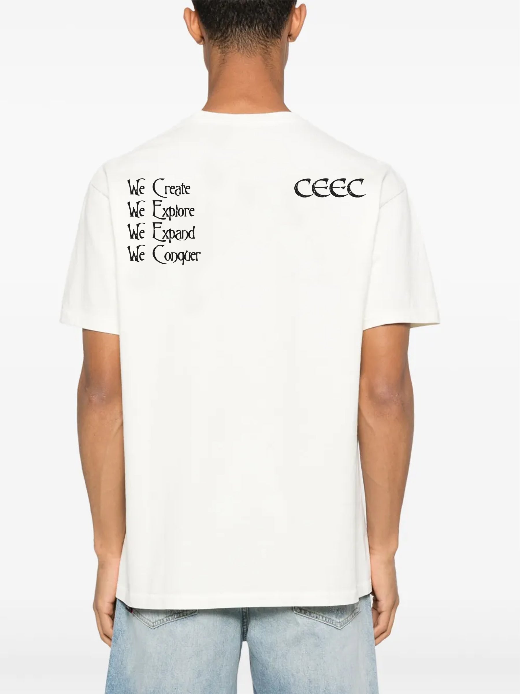 CEEC Tornado Type T-shirt in White - Xia Office