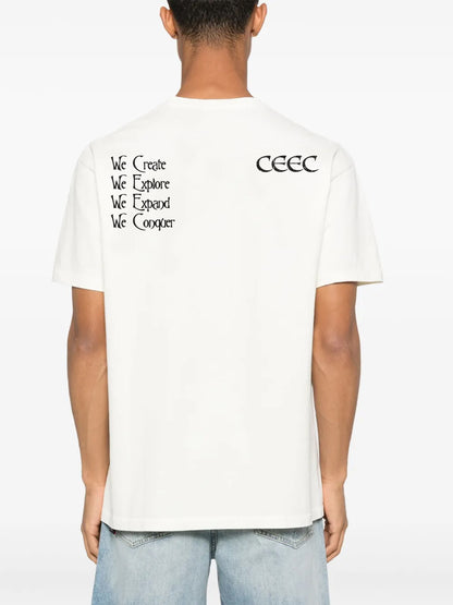 CEEC Tornado Type T-shirt in White - Xia Office