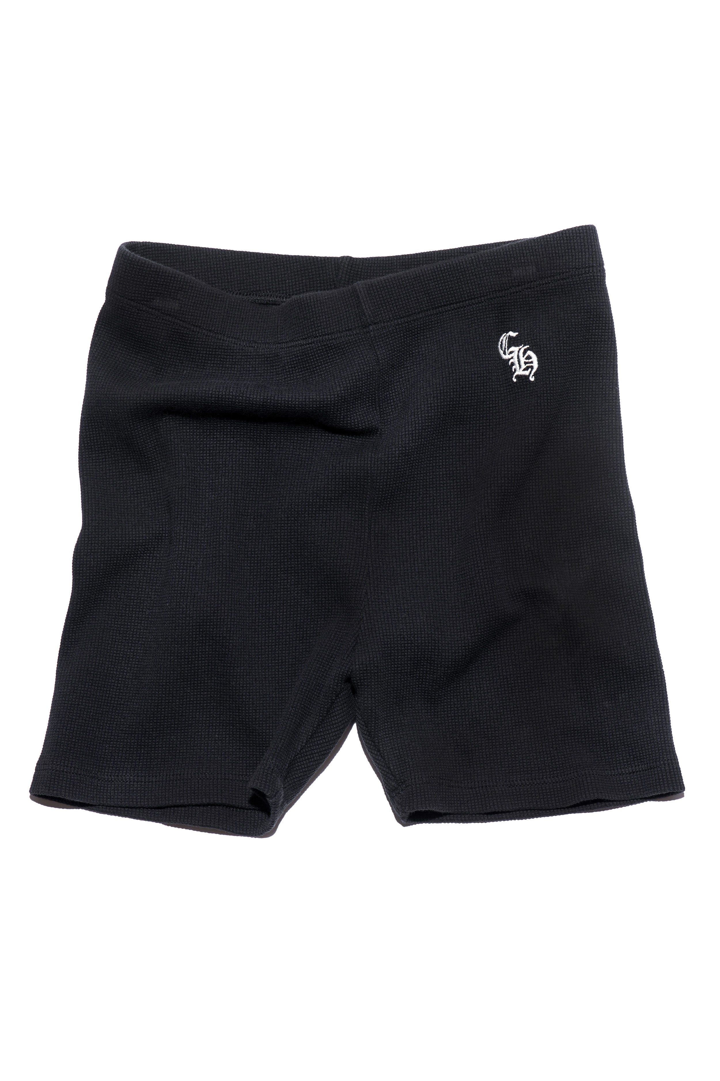 Chrome Hearts "Embroidered" Thermal Shorts in Black - Xia Office