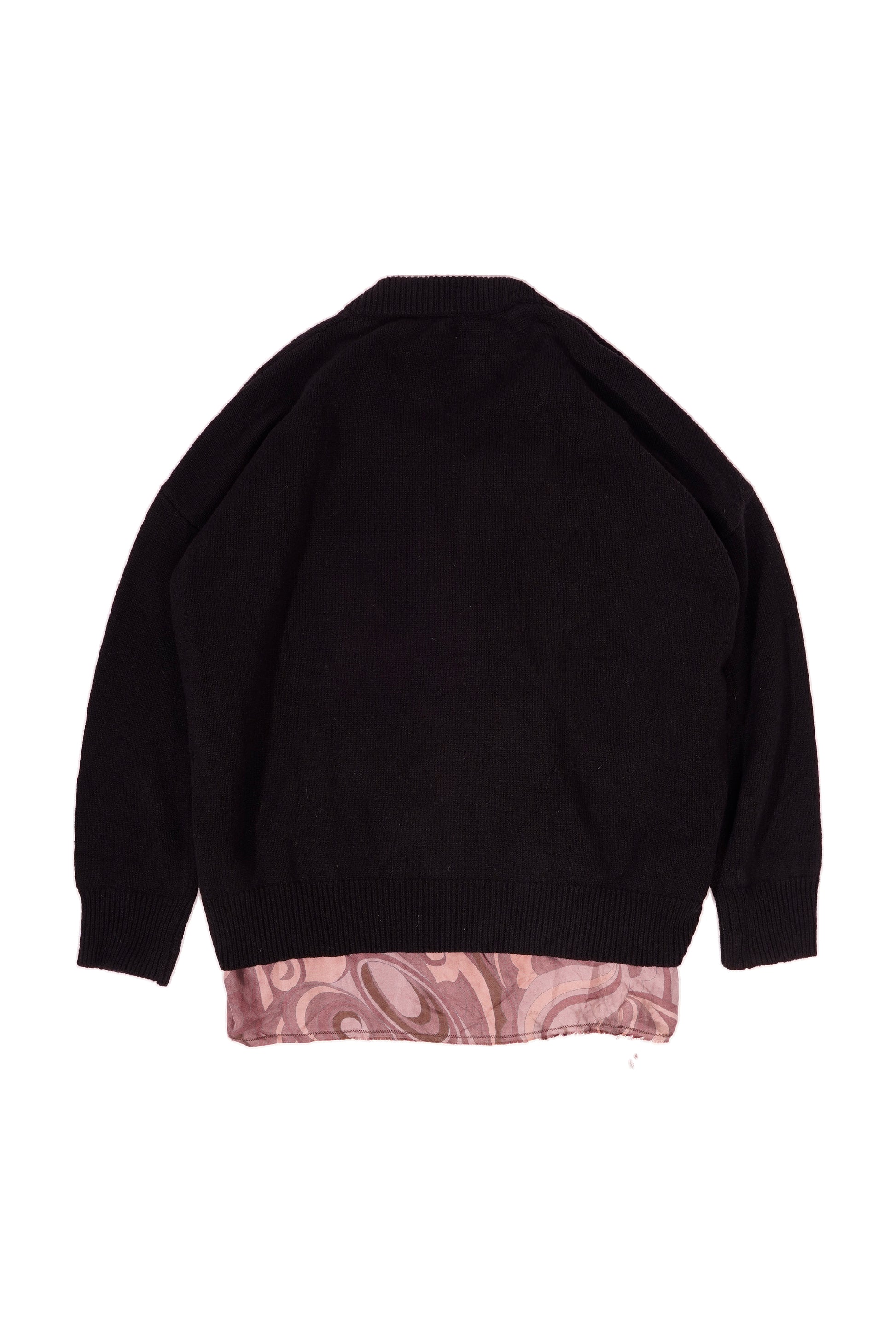 Raf Simons SS21 Oversized Italian Silk Lined Wool Cardigan - Xia Office