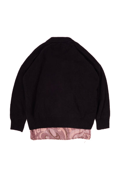 Raf Simons SS21 Oversized Italian Silk Lined Wool Cardigan - Xia Office