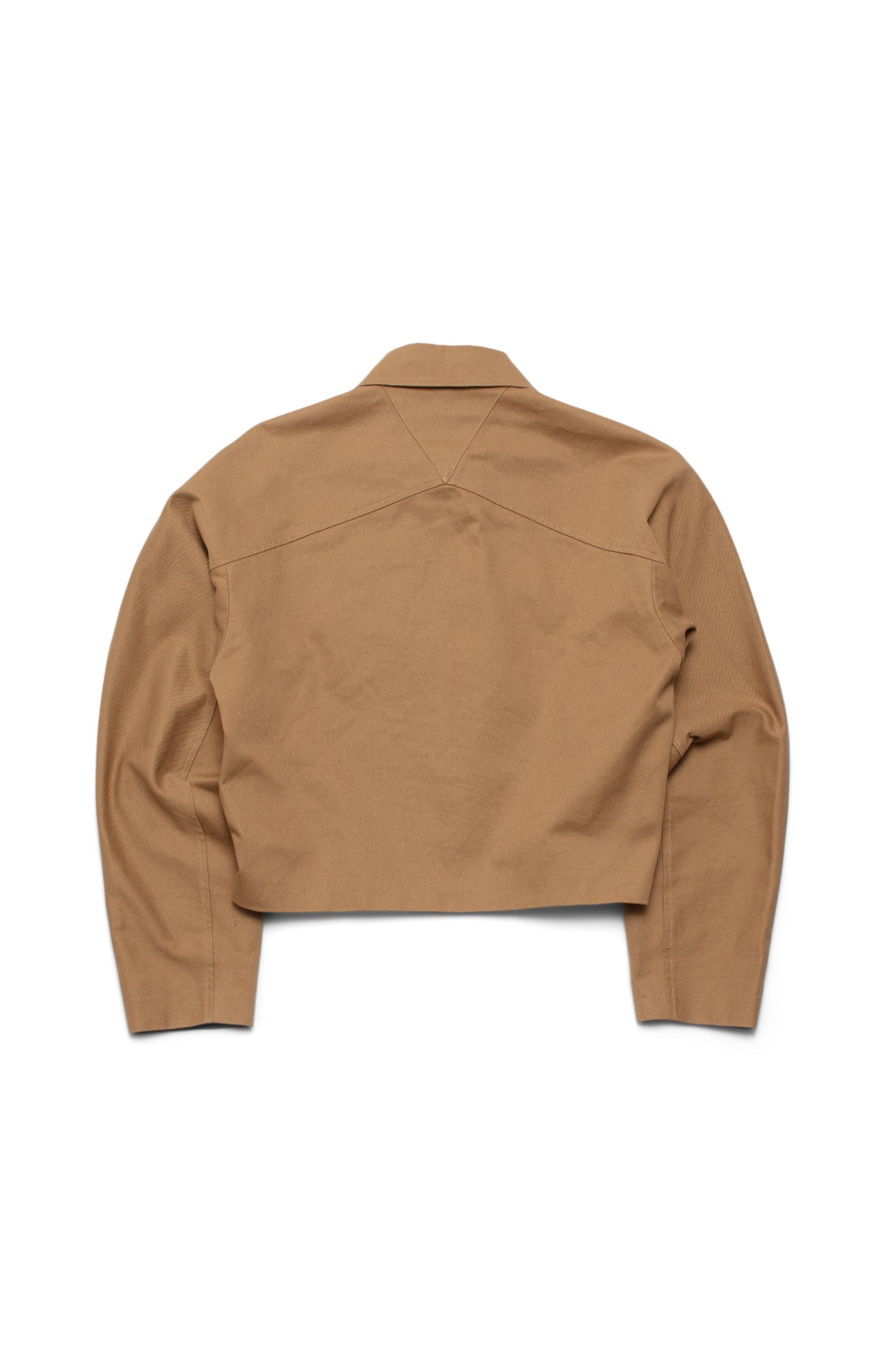 Bottega Veneta Cotton-Twill Blouson Jacket Camel - Xia Office