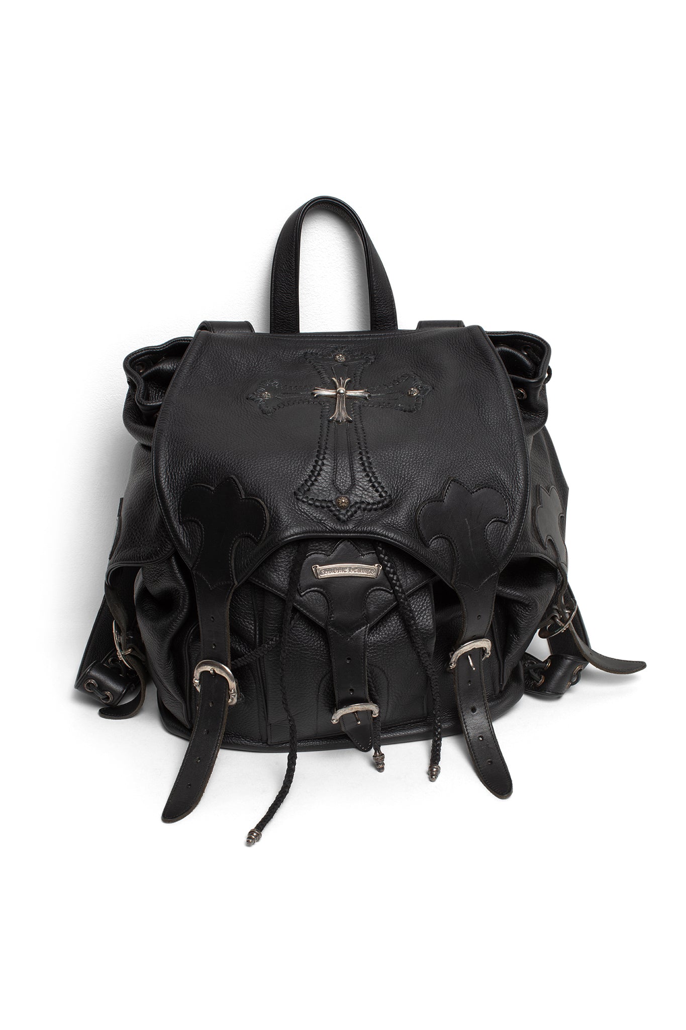 Chrome Hearts Cross Flarenie Gunslinger Leather Backpack - Xia Office