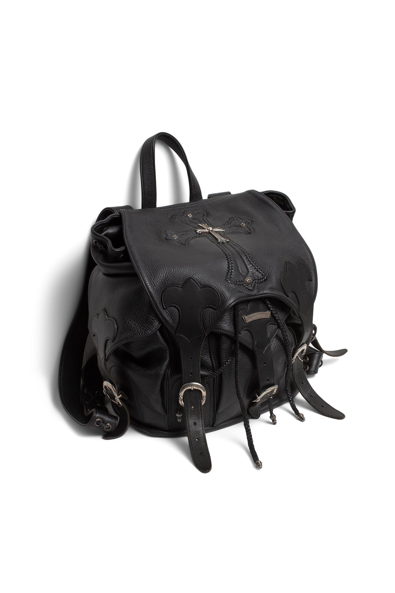 Chrome Hearts Cross Flarenie Gunslinger Leather Backpack - Xia Office