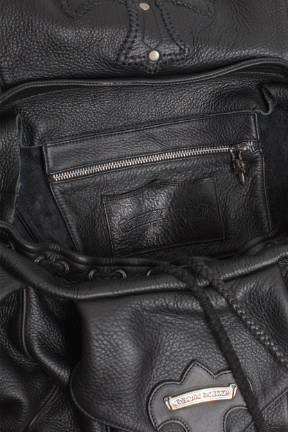 Chrome Hearts Cross Flarenie Gunslinger Leather Backpack - Xia Office