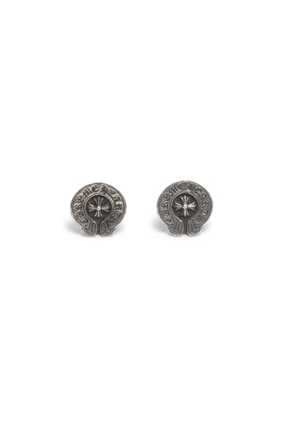 Chrome Hearts Cross Horseshoe Ear-studs - Xia Office