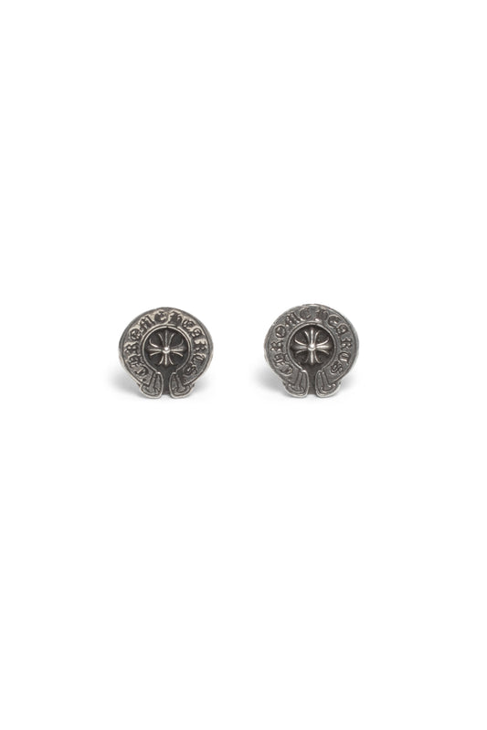 Chrome Hearts Cross Horseshoe Ear-studs - Xia Office