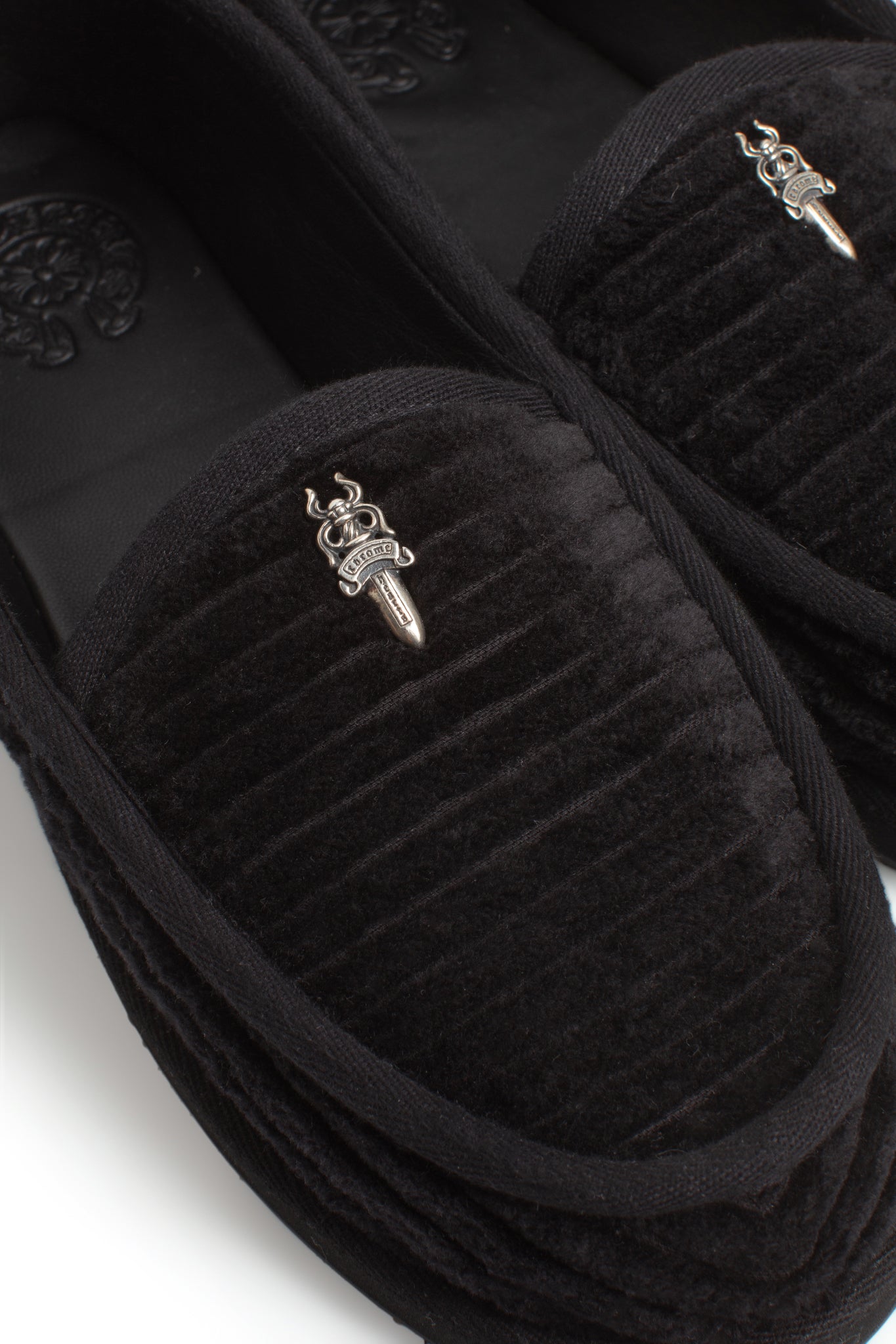Chrome Hearts Heavy Cord Dagger House Slippers - Xia Office