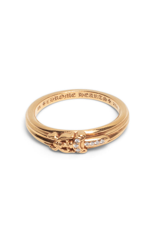 Chrome hearts 22K Diamond Dagger Ring - Xia Office