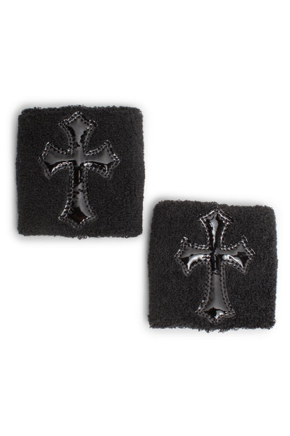 Chrome Hearts Cross Sweatband Set in Black - Xia Office