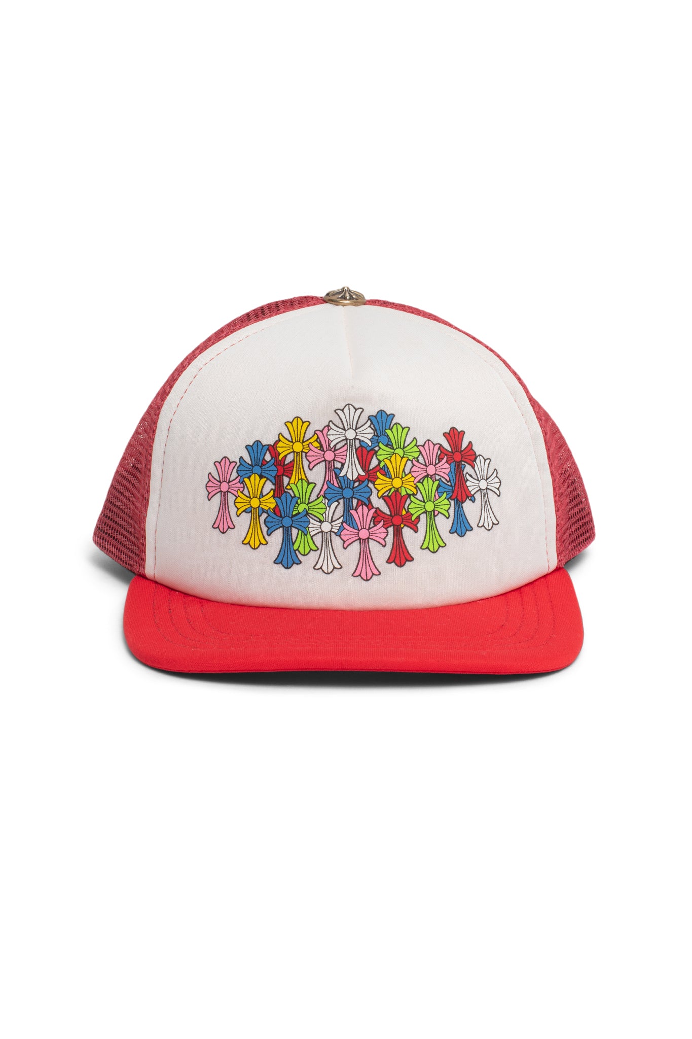 Chrome Hearts Cemetery Cross Trucker Hat - Xia Office
