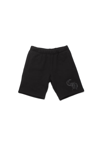 Chrome Hearts CH Logo Black Sweatshorts - Xia Office