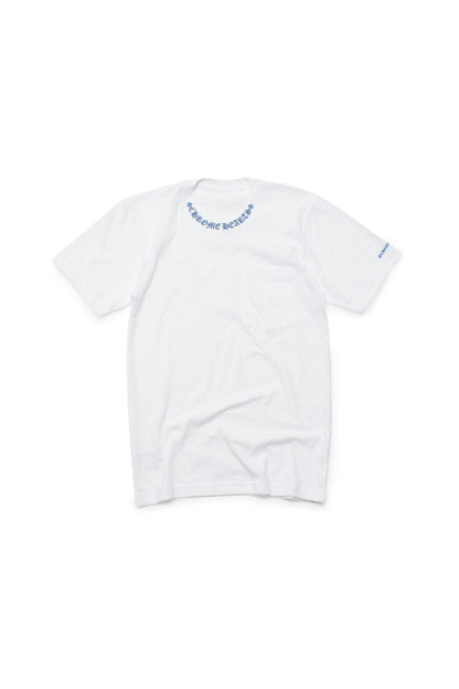 Chrome Hearts Blue Neck Logo Pocket T-shirt - Xia Office