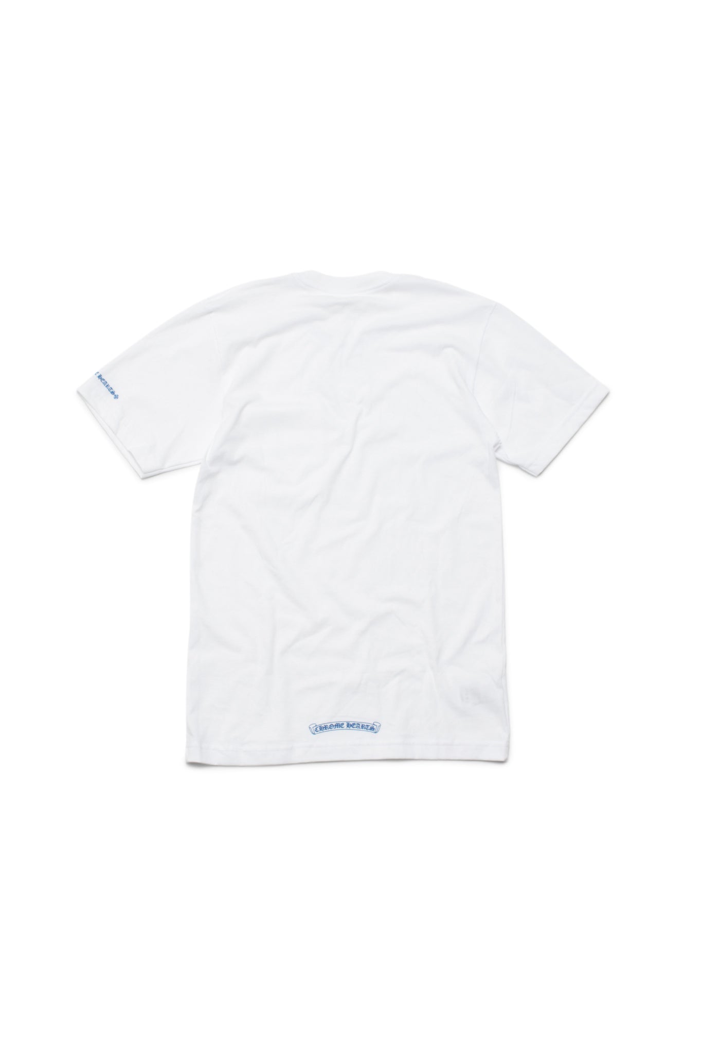 Chrome Hearts Blue Neck Logo Pocket T-shirt - Xia Office