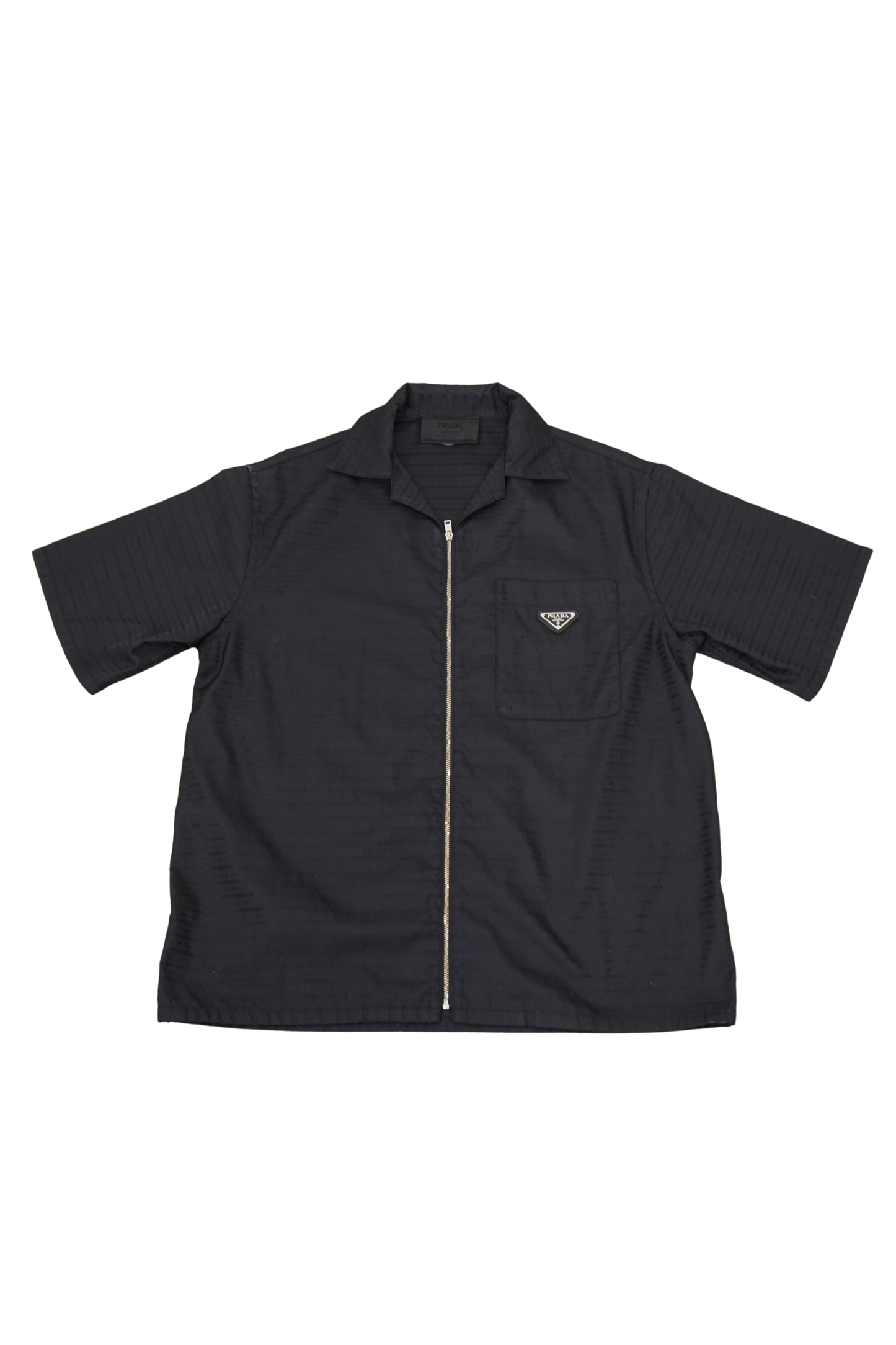 Prada nylon zipper shirt - Xia Office