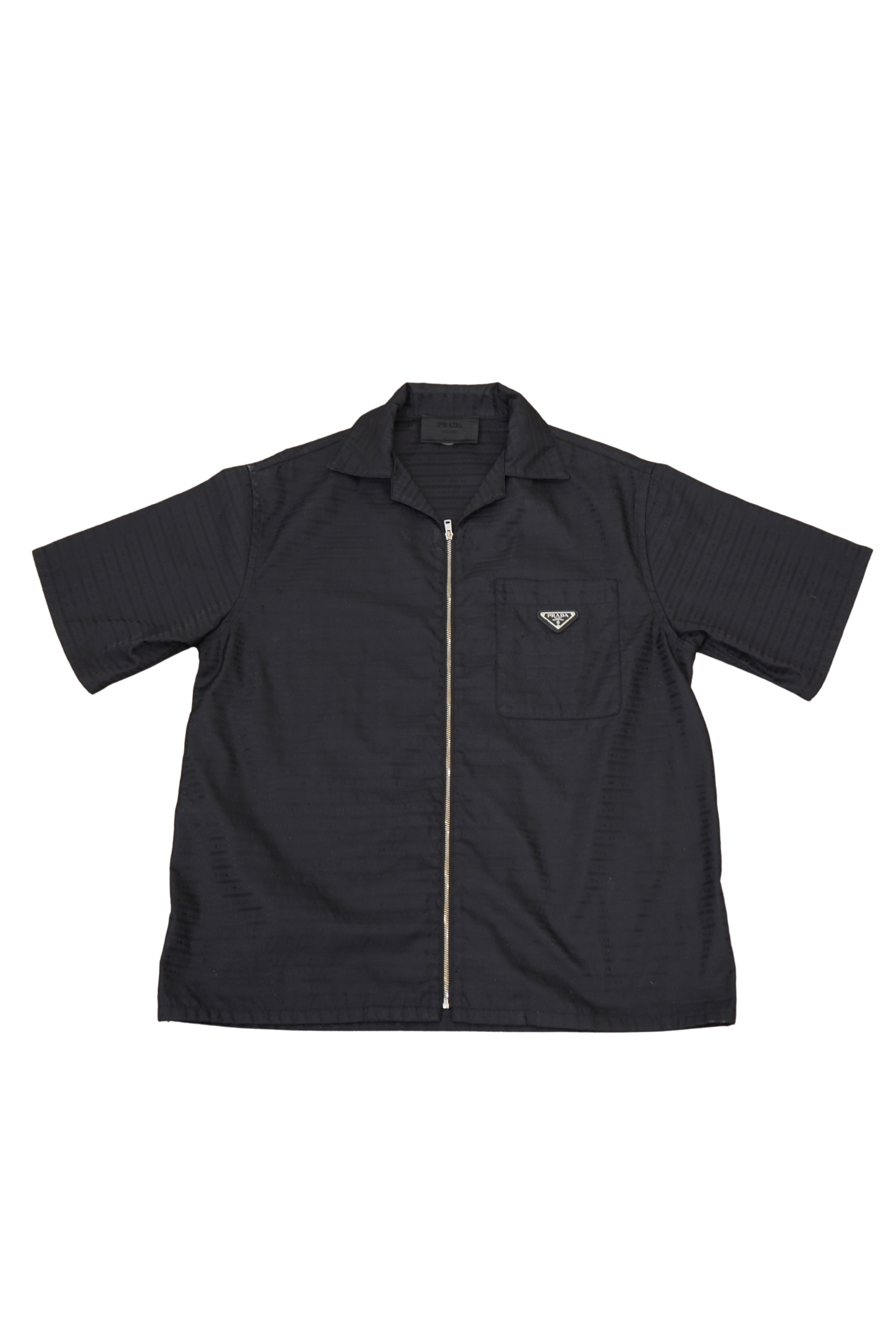 Prada nylon zipper shirt - Xia Office