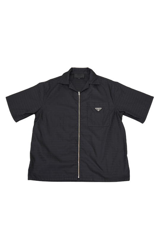 Prada nylon zipper shirt - Xia Office