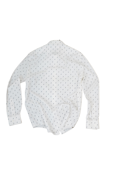 Celine musical note button up shirt - Xia Office
