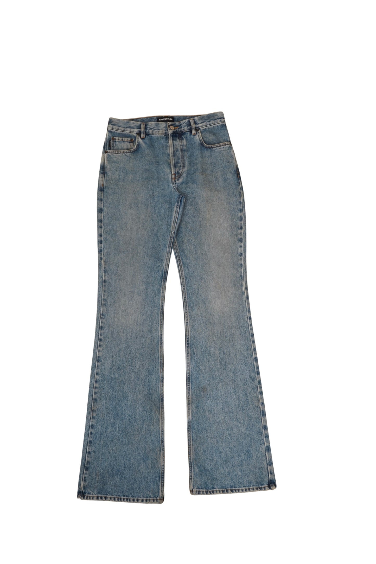 Balenciaga long flared jeans - Xia Office