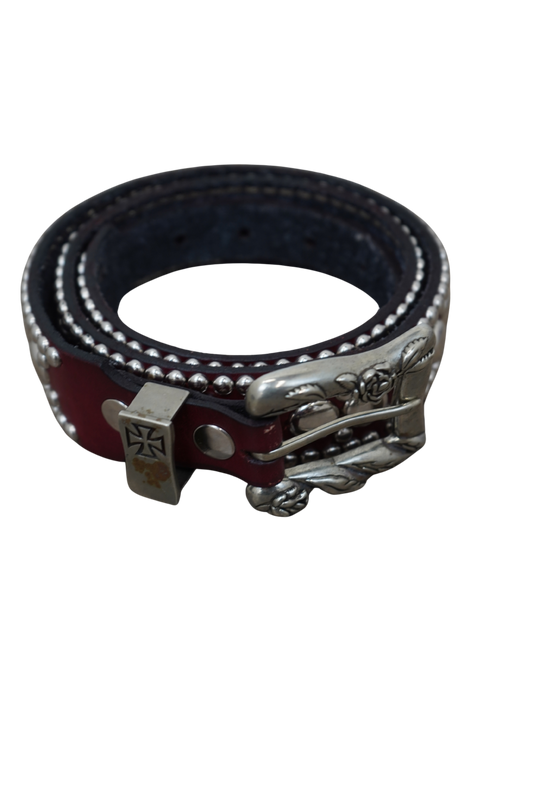 Enfants Riches Deprimes Studded Leather Belt - Xia Office