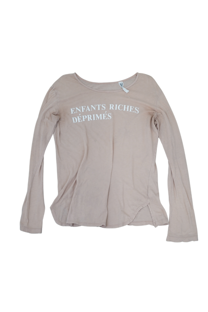 Enfants Riches Deprimes Fitted Logo Longsleeve - Xia Office