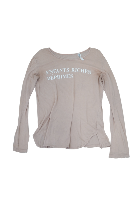Enfants Riches Deprimes Fitted Logo Longsleeve - Xia Office