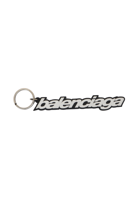 Balenciaga Logo Keychain - Xia Office