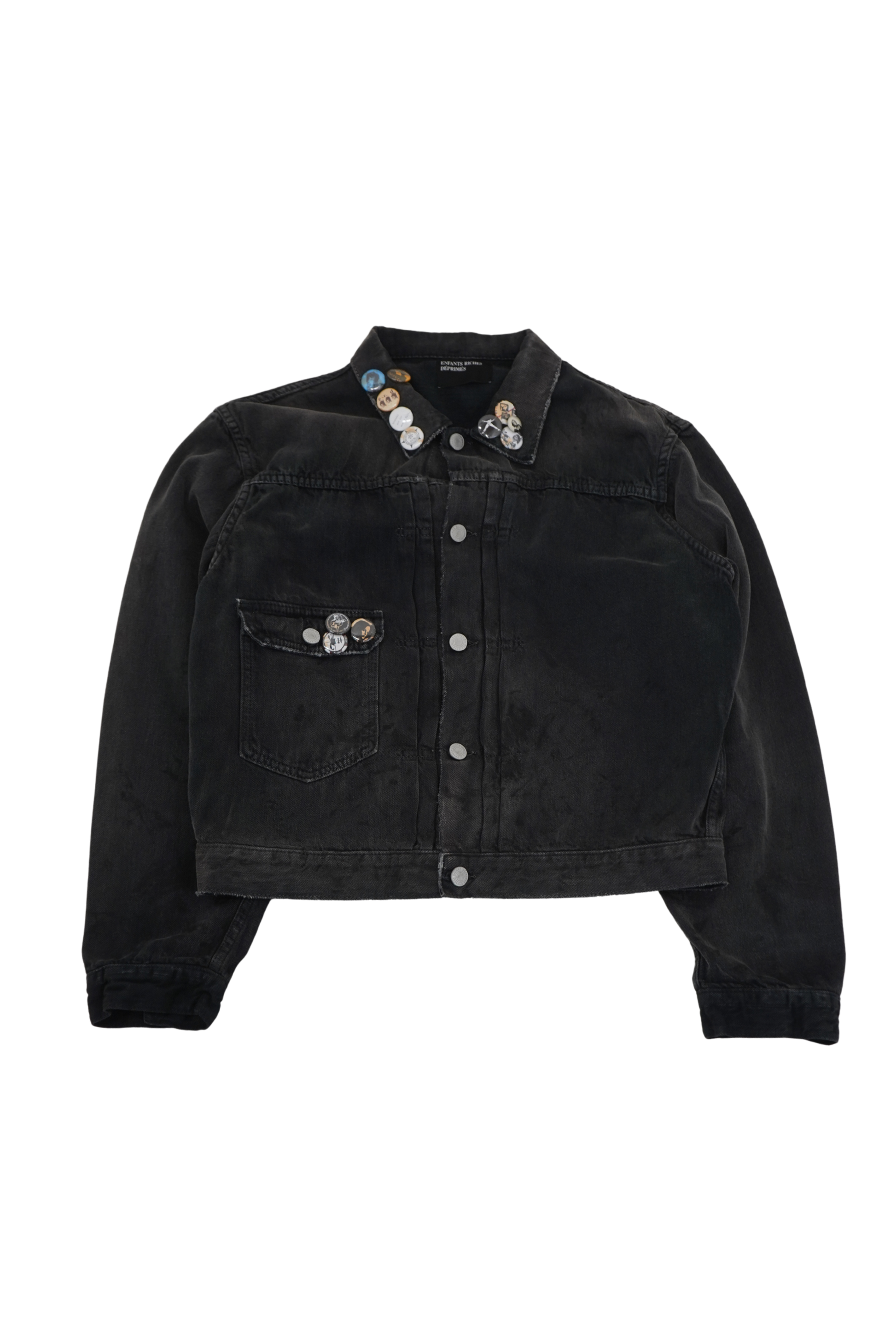 Enfants Riches Déprimés Pinned Denim Jacket - Xia Office