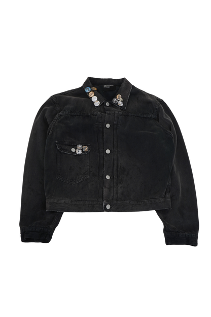 Enfants Riches Déprimés Pinned Denim Jacket - Xia Office
