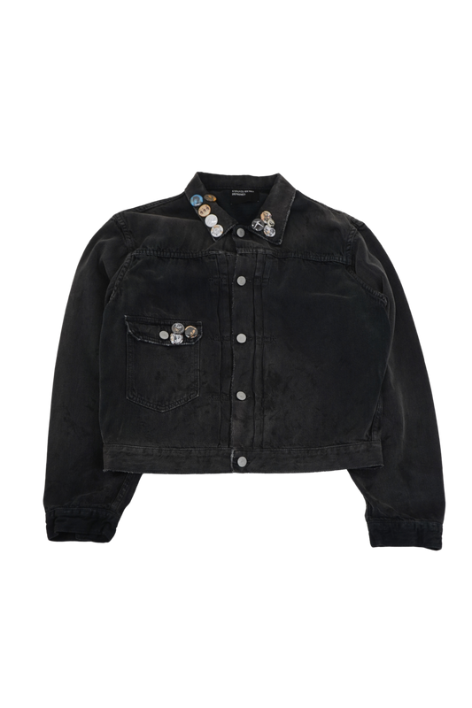 Enfants Riches Déprimés Pinned Denim Jacket - Xia Office