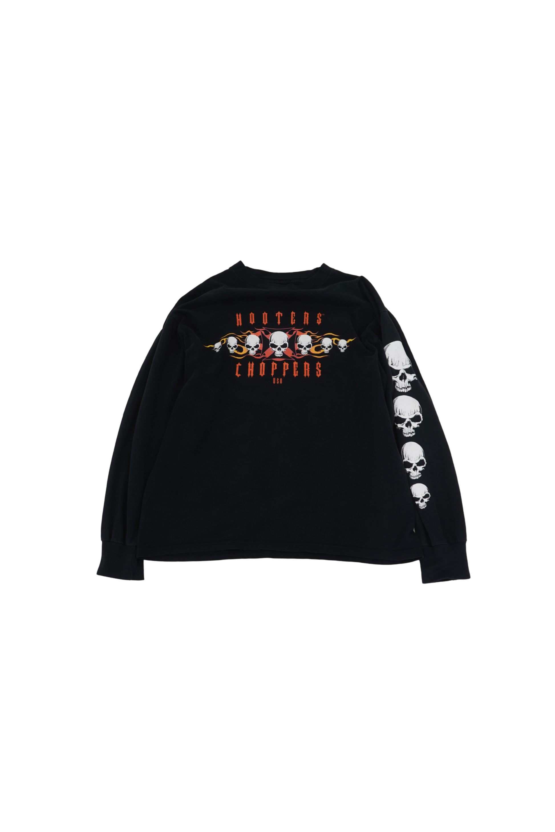 Choppers X Hooters Skull Longsleeve - Xia Office