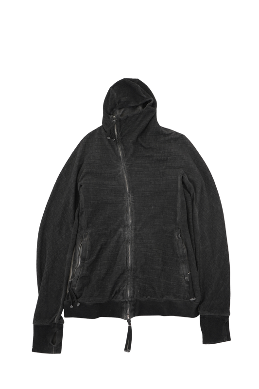 Boris Bidjan Saberi Asymmetric Zip Hoodie - Xia Office