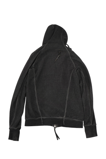 Boris Bidjan Saberi Asymmetric Zip Hoodie - Xia Office