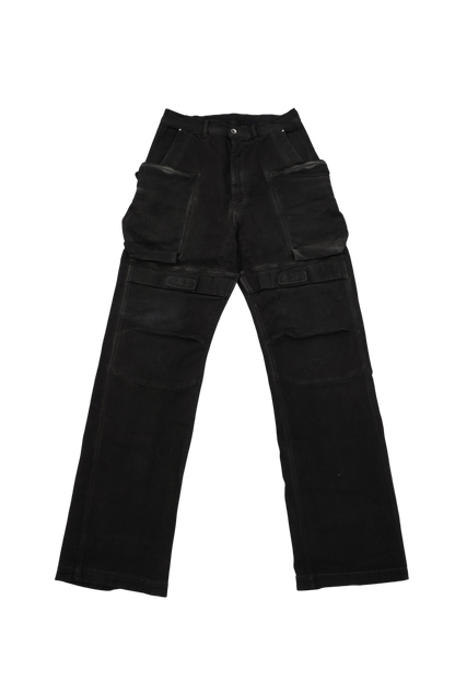 2024 S/S Rick Owens Stefan Waxed Cargos - Xia Office