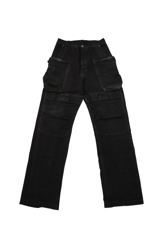 2024 S/S Rick Owens Stefan Waxed Cargos - Xia Office