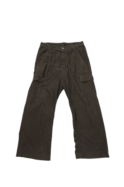 Rick Owens Drkshdw Corduroy Geth Cargos