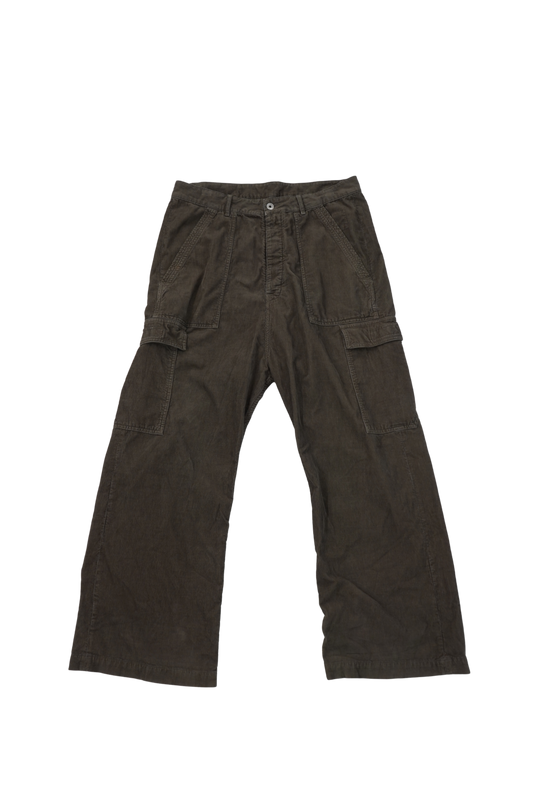 Rick Owens Drkshdw Corduroy Geth Cargos