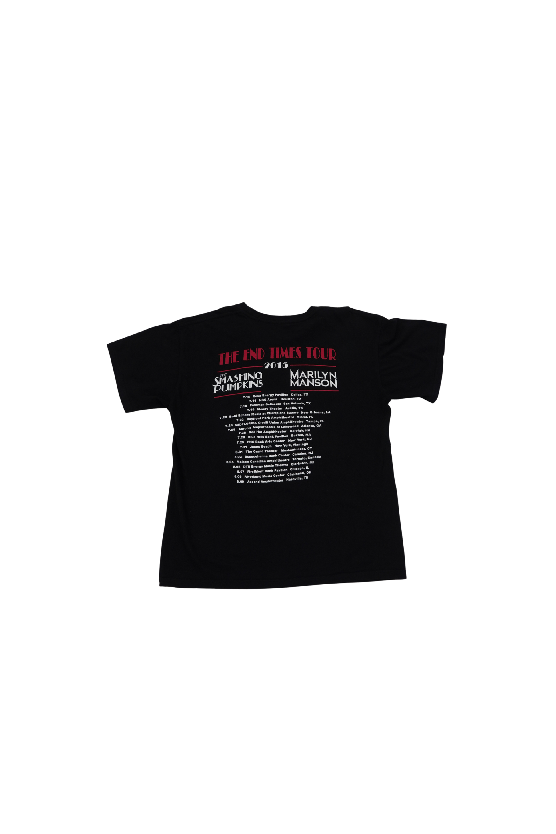 Marilyn Manson/Smashing Pumpkins The End Times Tour Tee - Xia Office