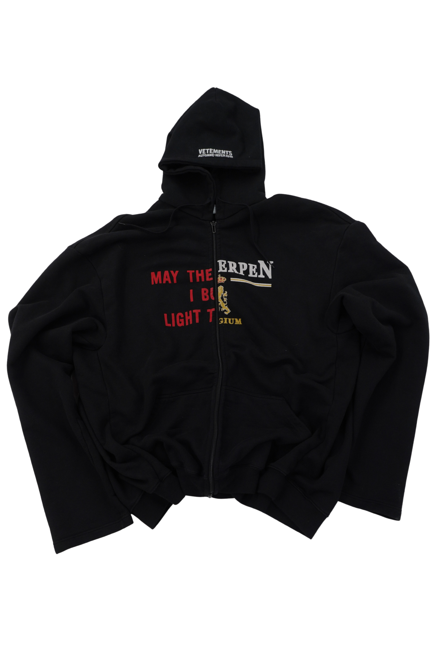 2017A/W Vetements Split Zip Hoodie - Xia Office
