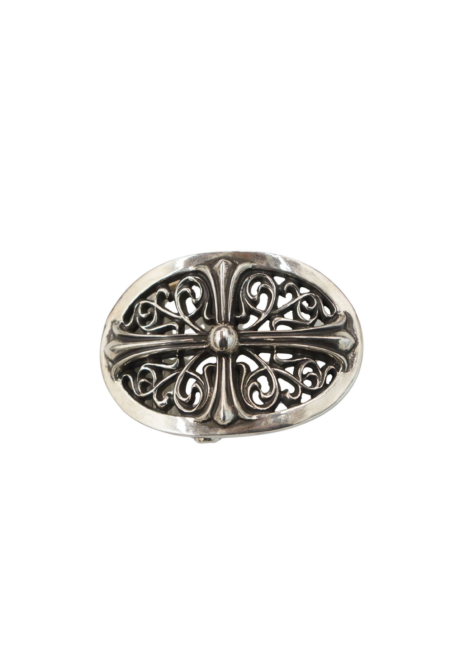 Chrome Hearts Oval Cross Belt Buckle - Xia Office