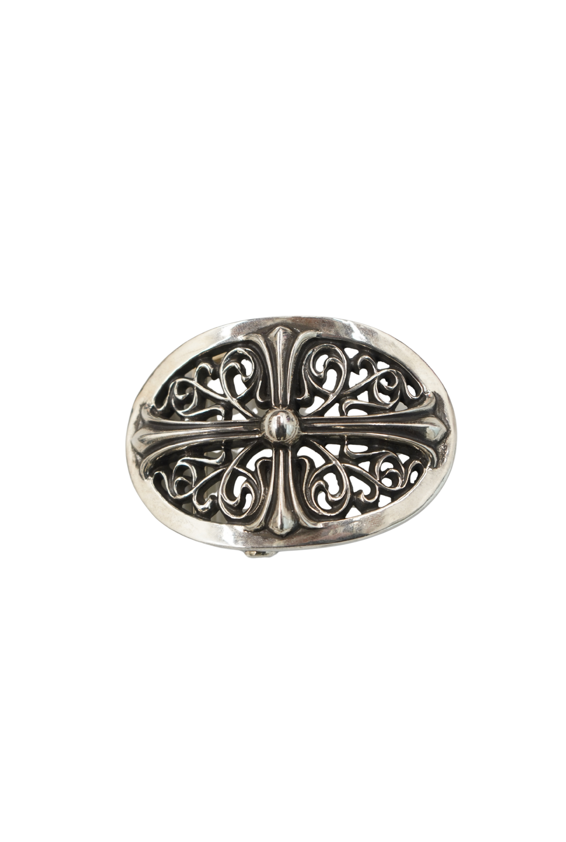 Chrome Hearts Oval Cross Belt Buckle - Xia Office